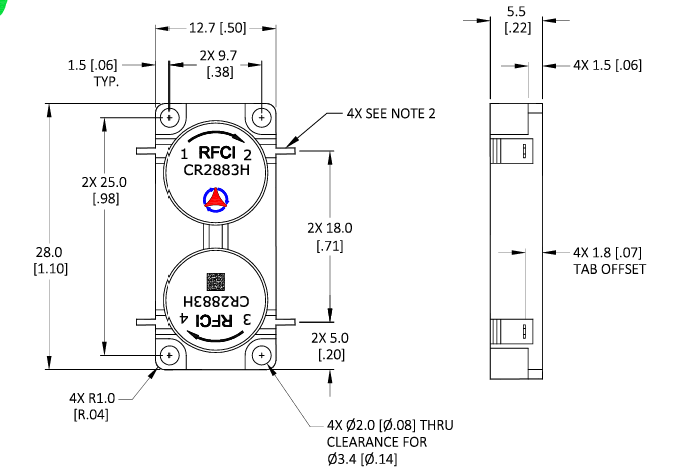 RFCI CR2883H雙循環器