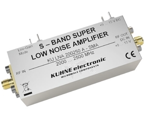 Kuhne Electronic 的 KU LNA 200250 A SMA超低噪聲前置放大器