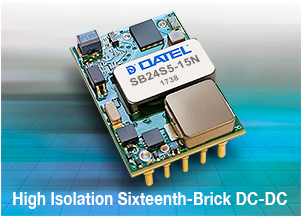 DATEL的SB系列DC-DC轉(zhuǎn)換器 DATEL的SB系列DC-DC轉(zhuǎn)換器