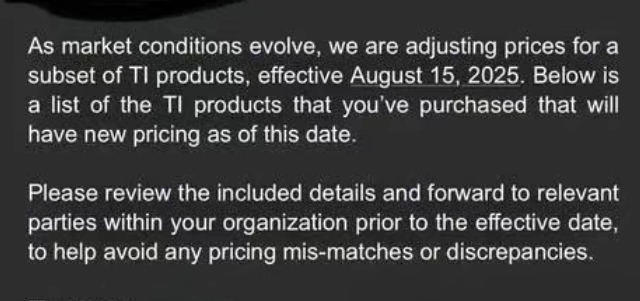 如何應對TI德州儀器漲價30%?國產替代方案解析