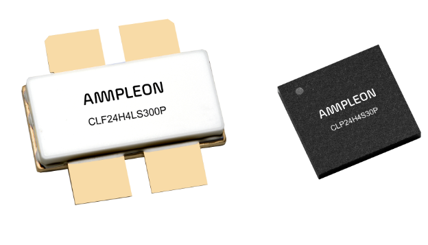 Ampleon CLP24H4S30P：2.4GHz頻段66%超高效率GaN-SiC功率晶體管